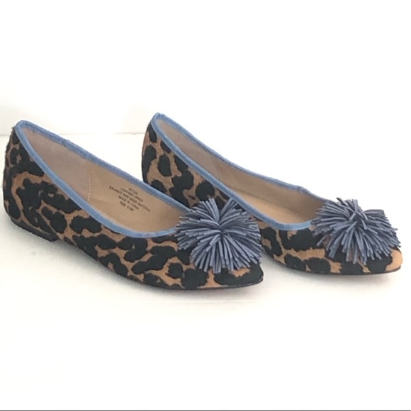 WENDY WILLIAMS Leopard Print Flats - Picture 6 of 8